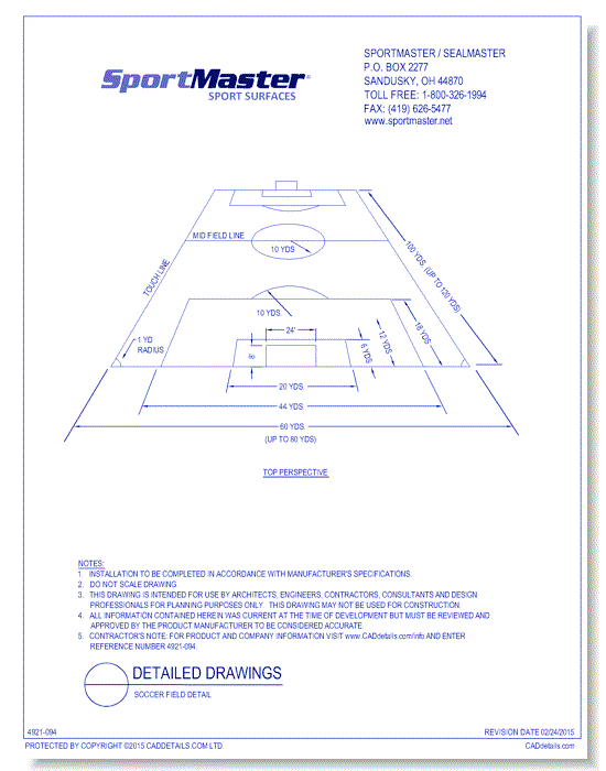Soccer Field Detail