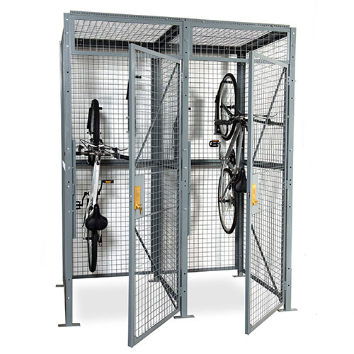 CAD Drawings Handi-Hut Inc. Bike Cages: Wire Bike Locker
