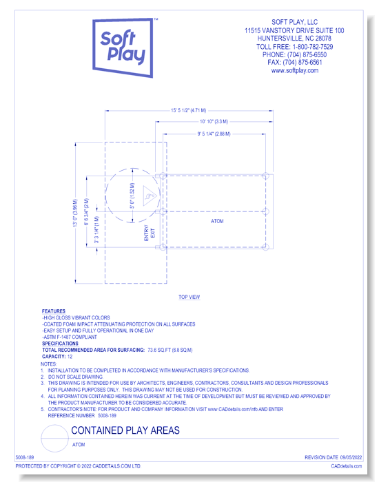 Contained Play Area: Atom
