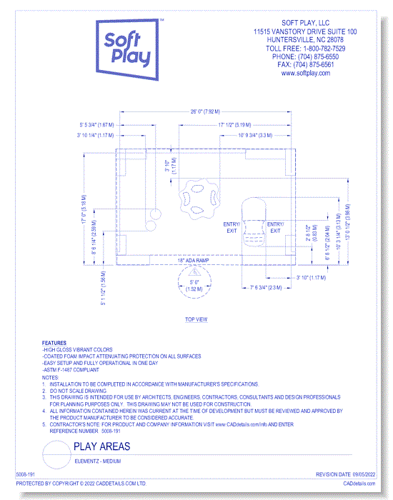Play Area: Elementz - Medium