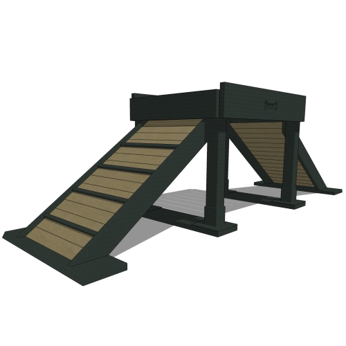 Gyms for Dogs™ Residential Play Only - DL-BCHR-RPW: Bridge Climb (LG/XL)