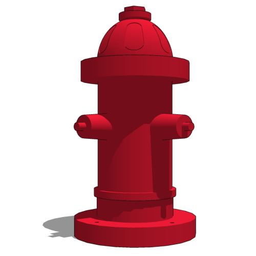 Gyms For Dogs™ - DL-FHPO-FG: Decorative Fire Hydrant, Economy Bottom Fill Free Standing, 20" Tall