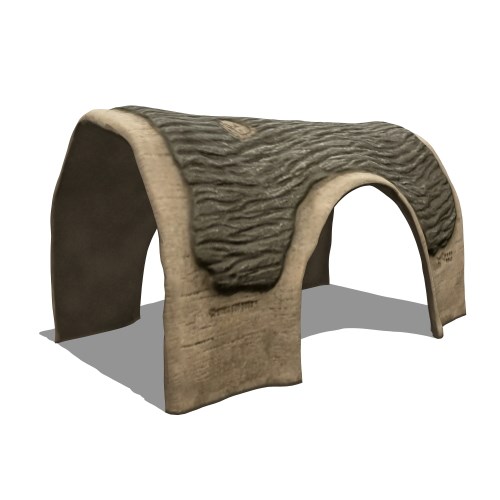 Gyms For Dogs® - Hammie's Tunnel House - 4.5'L - DL-LTH1-GRC