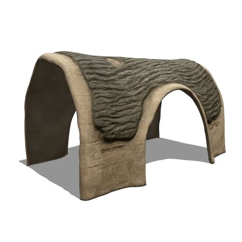 Gyms For Dogs™ - Hammie's Tunnel House - 4.5'L - DL-LTH1-GRC