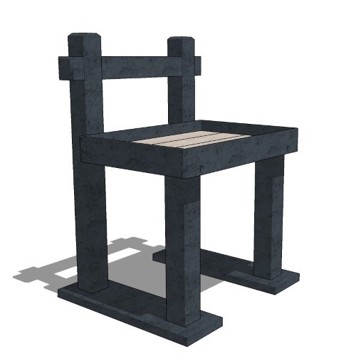 Gyms For Dogs™ - DL-LB-RPW: The Dog Post™ Leash Post Toy Box - RPW