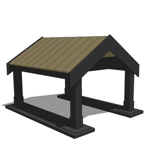 Gyms For Dogs® - DL-TH1-RPW: Tunnel House 36" H- RPW  (SM/MD)