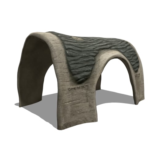 Gyms For Dogs™ - Hammie's Tunnel House - 3.5'L - DL-LTH2-GRC