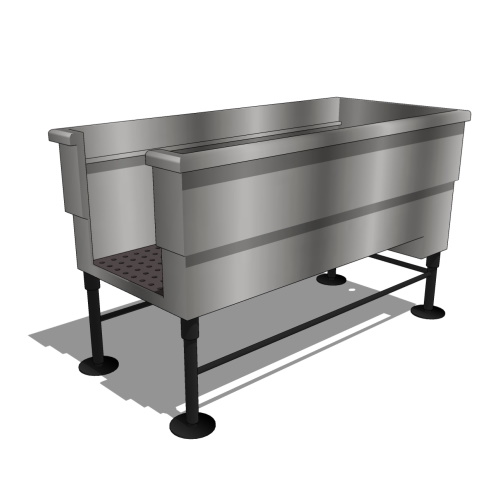 Architectural Dog Wash Tub - DL-DWTFS: Architectural Series - Freestanding