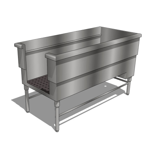 Pro Wash Tub - DL-DWPRO: Free Standing