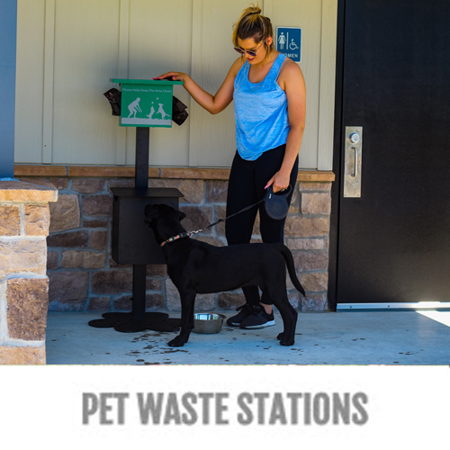 CAD Drawings BIM Models Gyms For Dogs® Pet Waste Stations
