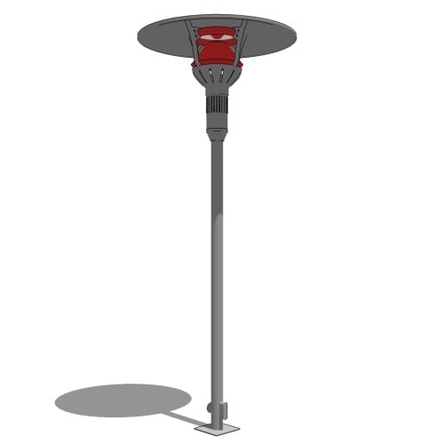 evenGLO Fixed Series: Model GA301T Elevation and Mounting Plates