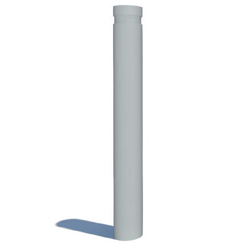 CAD Drawings BIM Models 1-800-Bollards Low Speed Crash Tested Fixed Bollards