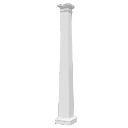 CAD Drawings Royal Corinthian RoyalCast ™ Composite Fiberglass Square Tapered Columns
