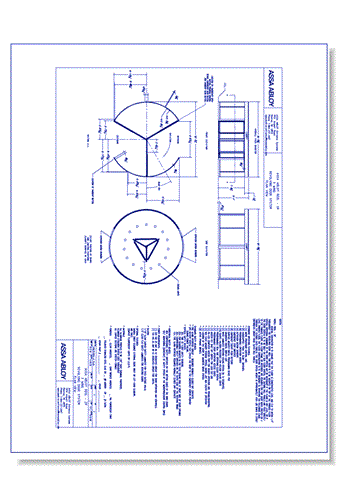 1018275 - RD3L-20- Wing Revolving Door Plan View Rev 1.0