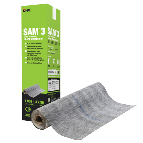 CAD Drawings NAC Products SAM® 3 Sound Control Membrane