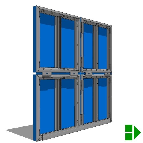 EVO™285 NFPA 285 Wall Solution With ROXUL CavityRock®: 3D Model