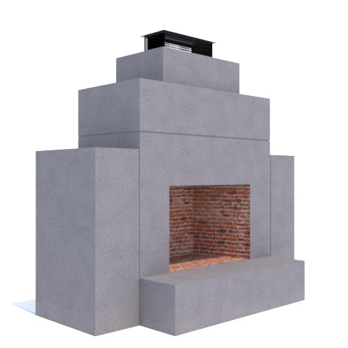 Fireplaces: Sherwood™ Wood Burning Fireplace