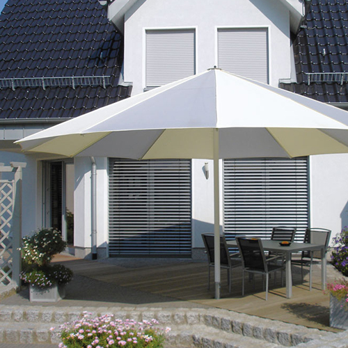 CAD Drawings Uhlmann Umbrellas Classic: Large Outdoor Patio Umbrellas ( Type T )