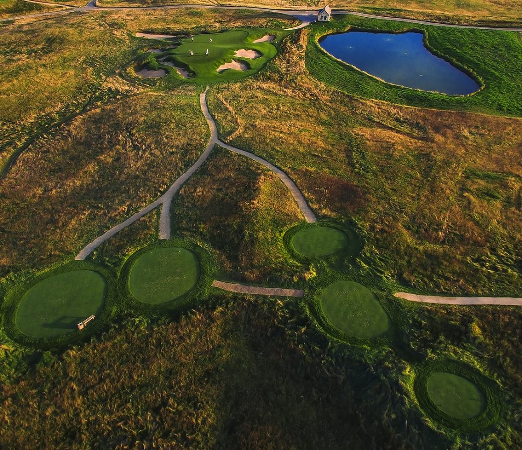 Erin Hills Golf Course CADdetails
