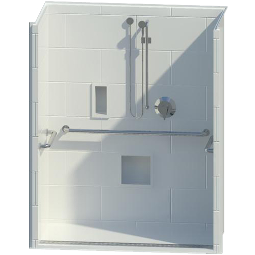 60": Shower - no seat (XST6232TR 1.125)