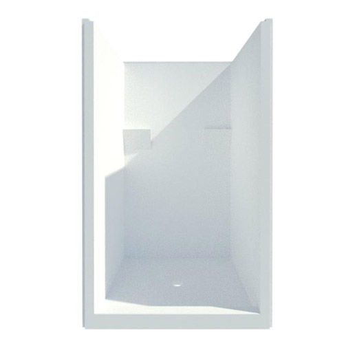 36": Shower - AcrylX™ Applied Acrylic Code Compliant Transfer Shower with Four Inch Threshold (XST 3838SH 4.0)