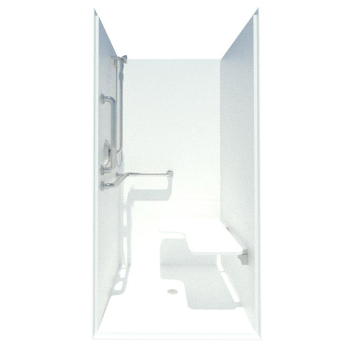 36": Shower - Premium Cast Acrylic Code Compliant Transfer Shower (XSA 4136SH ANSI Type B)