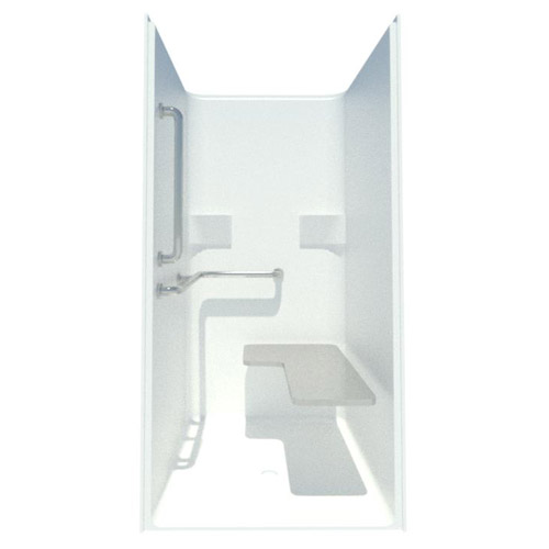 36": Shower - AcrylX™ Applied Acrylic Code Compliant Transfer Shower (XSS 3698BF)