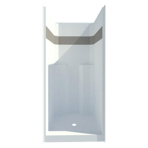 36": Shower - AcrylX™ Applied Acrylic Millennia Tile Pattern Shower (XST3678SH)