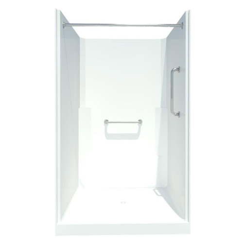 48": Shower - AcrylX™ Applied Acrylic Millennia Tile Pattern Multipiece Shower (XST4836SH4.0)