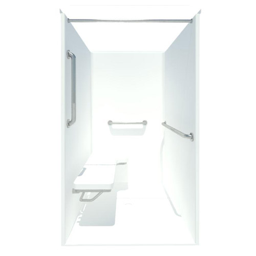 45": Shower - AcrylX™ Applied Acrylic Accessible Barrier Free Shower (XSS4248BF)