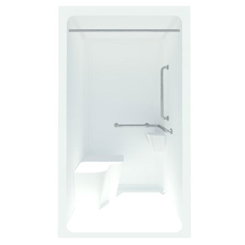 53": Shower - Premium Cast Acrylic Accessible Barrier Free Shower (XSA4848BF)
