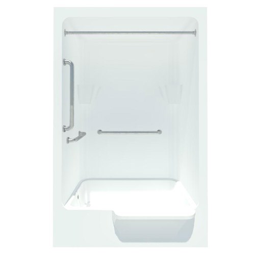 54": Tub Shower - Premium Cast Acrylic Accessible Tub Shower with Transfer Ledge (XSA5438TS TL)