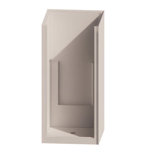 36": Shower - AcrylX™ Applied Acrylic Accessible Shower (XSS3636SH 4.0)