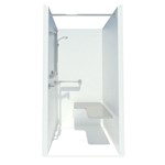 View AcrylX™ - 36" ADA Transfer Showers and Bases