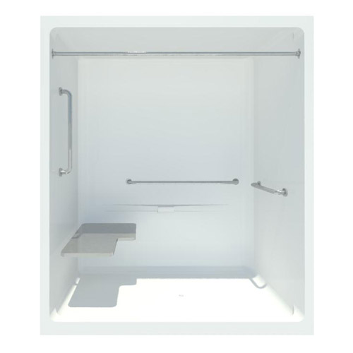 CAD Drawings BIM Models Comfort Designs Bathware Cast Acrylic - Accessible Barrier Free Showers