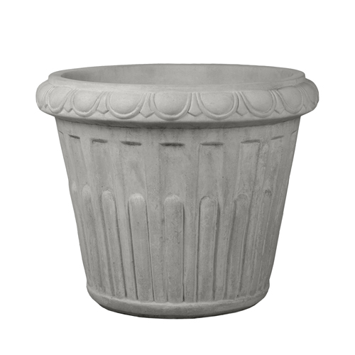 CAD Drawings Jackson Cast Stone Fluted Planter