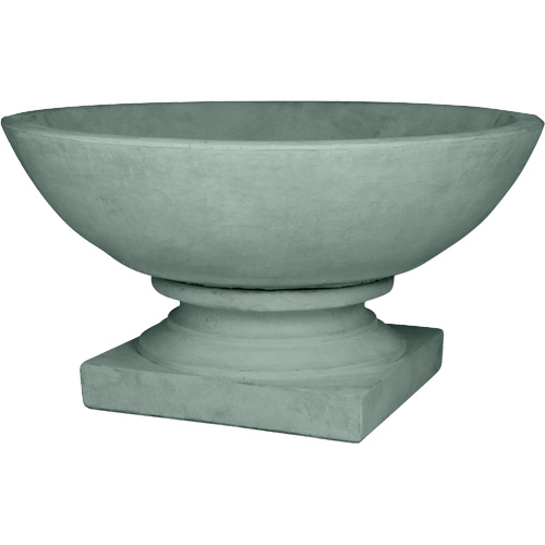 CAD Drawings Jackson Cast Stone 33" Modern Bowl With Essex Pedestal