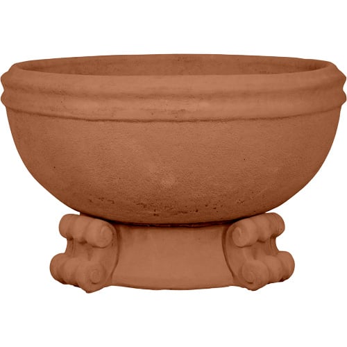 CAD Drawings Jackson Cast Stone 30" Bacino Bowl With Pedestal