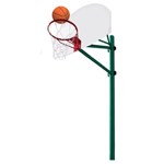 View Straight Neck Basketball Post: Model 1531