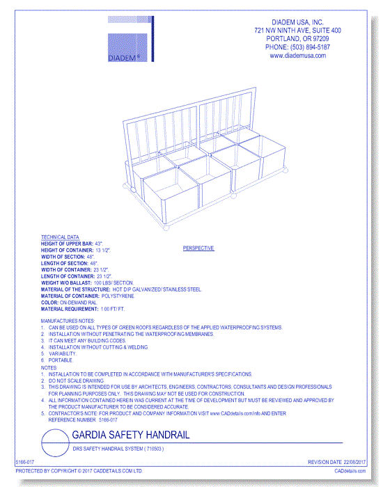 DRS Safety Handrail System ( 710503 )