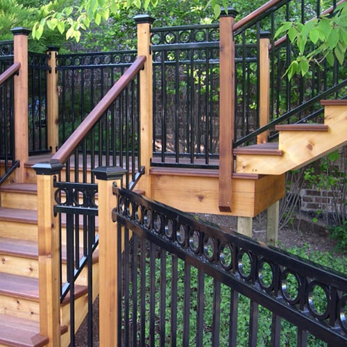 CAD Drawings Fortress Railing Products Fe26 Iron Railing