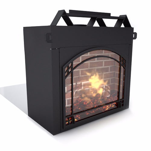 Gas Fireplace: Alpha 36S