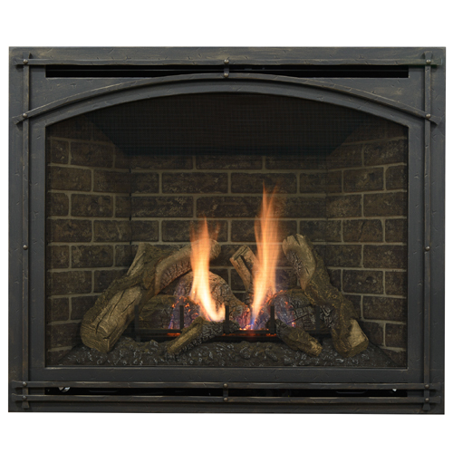 CAD Drawings BIM Models Kozy Heat Fireplaces Gas Fireplace: Bayport 41