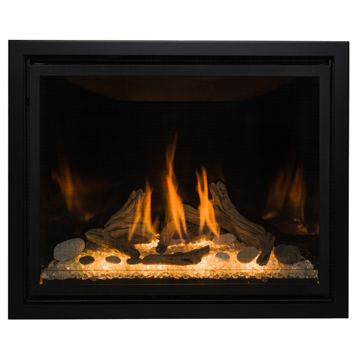 CAD Drawings BIM Models Kozy Heat Fireplaces Gas Fireplace: Bayport 41