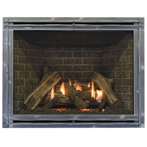 Gas Fireplace Carlton 46 Kozy Heat Fireplaces CADdetails