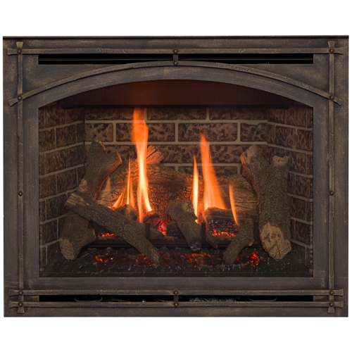 CAD Drawings BIM Models Kozy Heat Fireplaces Gas Fireplace: Springfield 36