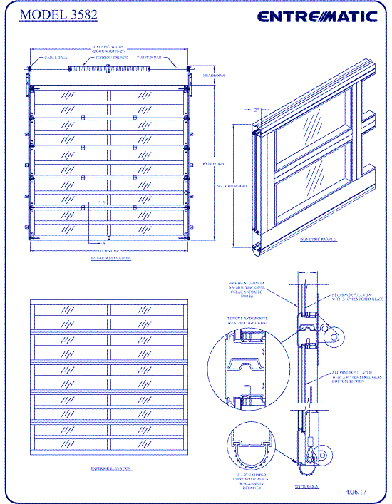 Amarr 3582: Aluminum MultiView