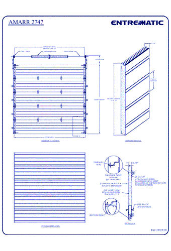 Amarr 2747: 1-5/8 Inch Heavy-Duty Polyurethane Insulated