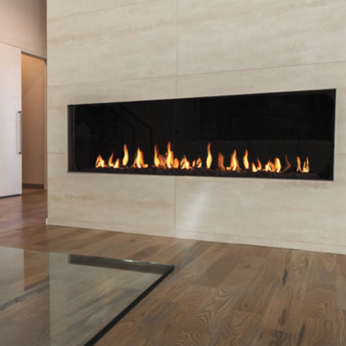 CAD Drawings BIM Models Flare Fireplaces Indoor Flare Front - Modern Frameless Fireplaces