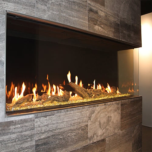 CAD Drawings BIM Models Flare Fireplaces Indoor Flare Right Corner - Modern Fireplaces